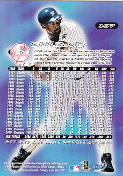 2000 Ultra #197 Chili Davis Back