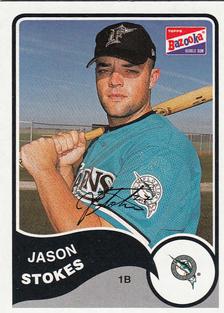 2003 Bazooka - Minis #131 Jason Stokes Front