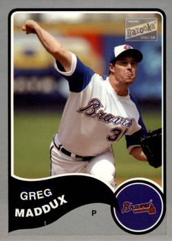 2003 Bazooka - Silver #31 Greg Maddux Front