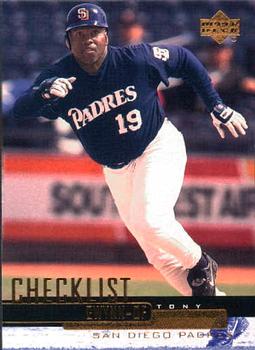 2000 Upper Deck #536 Tony Gwynn Front