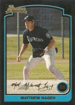 2003 Bowman - Gold #227 Matthew Hagen Front