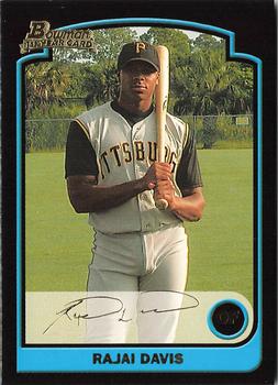 2003 Bowman - Gold #294 Rajai Davis Front