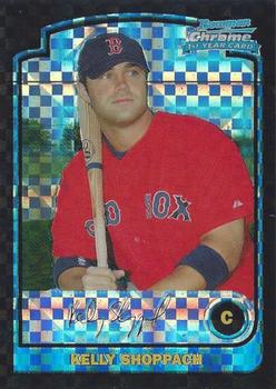 2003 Bowman Chrome - X-Fractors #288 Kelly Shoppach Front