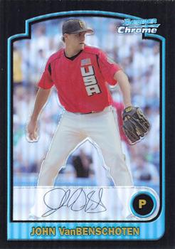 2003 Bowman Draft Picks & Prospects - Chrome Refractors #BDP163 John VanBenschoten Front