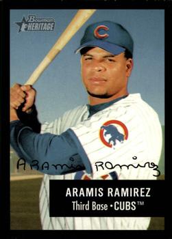 2003 Bowman Heritage - Facsimile Signature #87 Aramis Ramirez Front