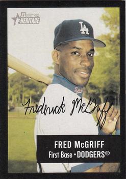 2003 Bowman Heritage - Facsimile Signature #148 Fred McGriff Front