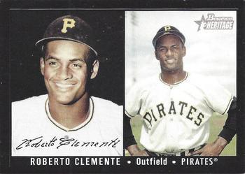 2003 Bowman Heritage - Facsimile Signature #180 Roberto Clemente Front