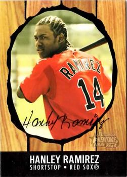 2003 Bowman Heritage - Facsimile Signature #196 Hanley Ramirez Front