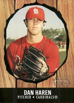 2003 Bowman Heritage - Facsimile Signature #226 Dan Haren Front