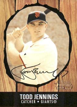 2003 Bowman Heritage - Facsimile Signature #275 Todd Jennings Front