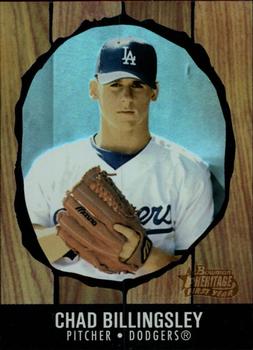 2003 Bowman Heritage - Rainbow #255 Chad Billingsley Front