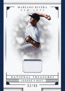 2016 Panini National Treasures - League's Best #LL-MR Mariano Rivera Front