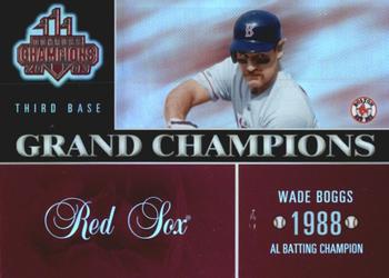 2003 Donruss Champions - Grand Champions Holofoil #GC-23 Wade Boggs Front