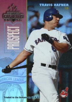 2003 Donruss Champions - Holofoil #82 Travis Hafner Front