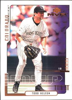 2000 Upper Deck MVP #178 Todd Helton Front