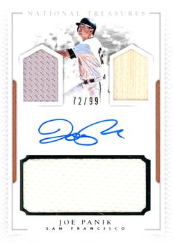 2016 Panini National Treasures - Player’s Collection Signatures #PCS-JP Joe Panik Front