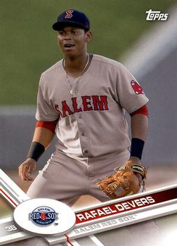 2017 Topps Pro Debut #15 Rafael Devers Front