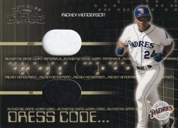 2003 Donruss Classics - Dress Code #DC-13 Rickey Henderson Front