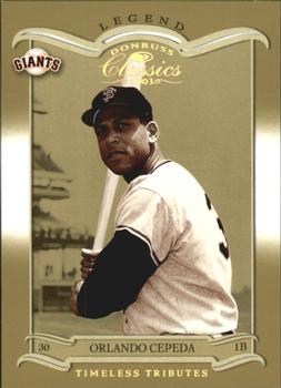 2003 Donruss Classics - Timeless Tributes #136 Orlando Cepeda Front