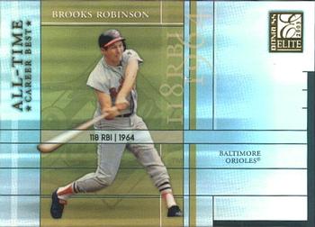 2003 Donruss Elite - All-Time Career Best #AT-18 Brooks Robinson Front