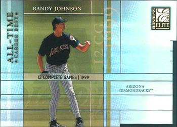2003 Donruss Elite - All-Time Career Best #AT-31 Randy Johnson Front