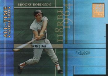 2003 Donruss Elite - All-Time Career Best Parallel #AT-18 Brooks Robinson Front