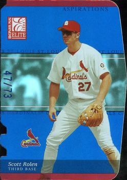 2003 Donruss Elite - Aspirations #157 Scott Rolen Front