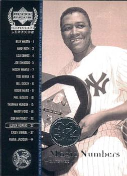 2000 Upper Deck Yankees Legends #63 Elston Howard Front