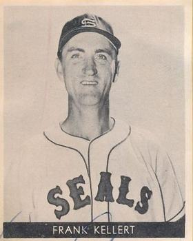 1957 Golden State Dairy San Francisco Seals #NNO Frank Kellert Front