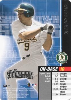 2003 MLB Showdown - ShowdownStars Promos #P21 Olmedo Saenz Front