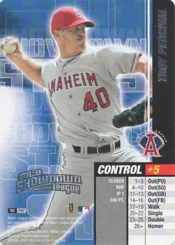 2003 MLB Showdown - ShowdownStars Promos #P49 Troy Percival Front