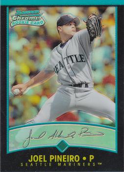 2001 Bowman Chrome #166 Joel Pineiro Front