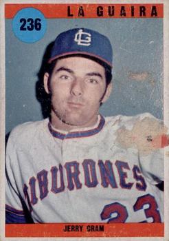 1970 Ovenca Venezuelan #236 Jerry Cram Front