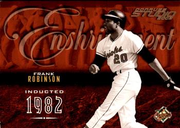 2003 Donruss Studio - Enshrinement #E-37 Frank Robinson Front