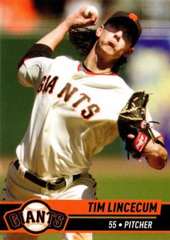 2010 San Francisco Giants Junior Giants Program Reward Cards #9 Tim Linececum (Reward Card) Front