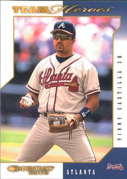 2003 Donruss Team Heroes - Glossy #33 Vinny Castilla Front