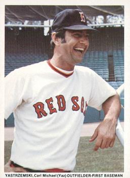 1974 Boston Red Sox Yearbook Cards #NNO Carl Yastrzemski Front