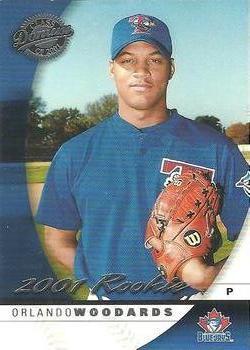 2001 Donruss Class of 2001 #147 Orlando Woodards Front