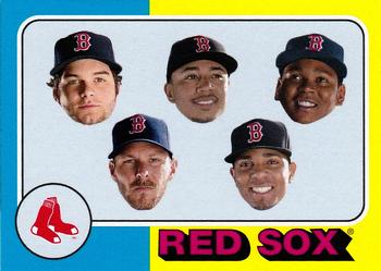 2017 Topps Throwback Thursday #135 Boston Red Sox Front