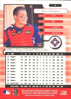 2001 Donruss Elite #9 Ivan Rodriguez Back