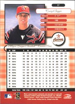 2001 Donruss Elite #57 Craig Biggio Back