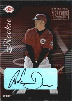 2001 Donruss Signature #138 Adam Dunn Front