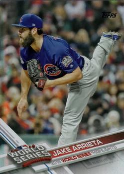 2017 Topps - Rainbow Foil #18 Jake Arrieta Front