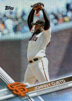 2017 Topps - Rainbow Foil #199 Johnny Cueto Front
