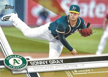 2017 Topps - Gold #177 Sonny Gray Front