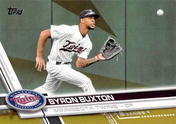 2017 Topps - Gold #227 Byron Buxton Front