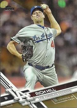 2017 Topps - Gold #462 Rich Hill Front