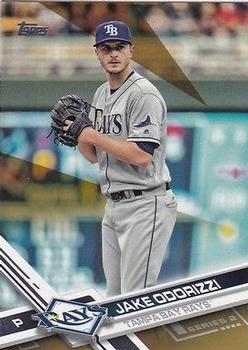 2017 Topps - Gold #488 Jake Odorizzi Front