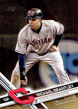 2017 Topps - Gold #605 Michael Brantley Front