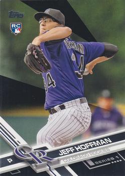 2017 Topps - Black #335 Jeff Hoffman Front